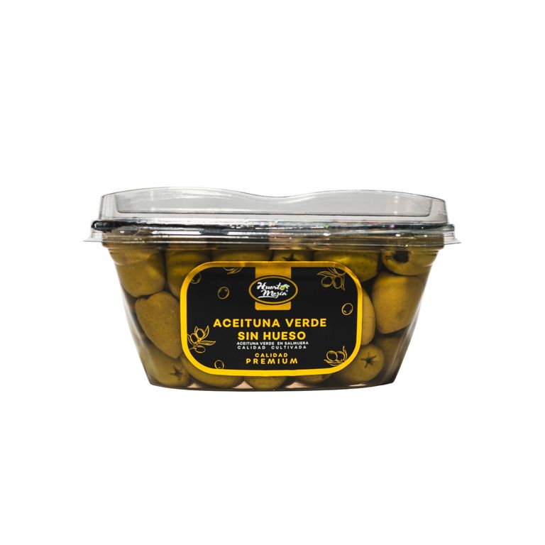 Aceituna Verde Sin Pepa Huerto Mejía Empaque 230 g