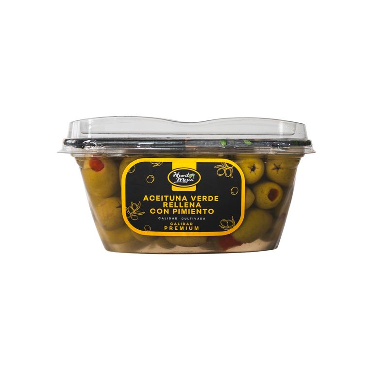 Aceituna Rellena con Pimiento Huerto Mejía Empaque 230 g