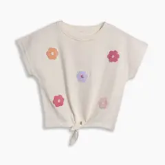undefined - Polo Manga Corta Parche Niña