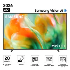 SAMSUNG - 65'' Mini LED M80H Vision AI Smart TV (2026)