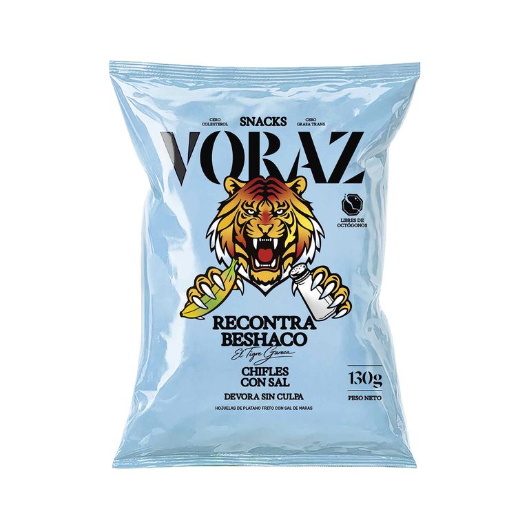 Chifles Voraz Sal De Maras Bolsa 130 g