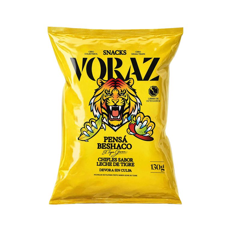 Chifles Voraz Leche De Tigre Bolsa 130 g