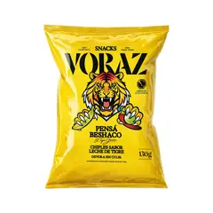 VORAZ - Chifles Voraz Leche De Tigre Bolsa 130 g