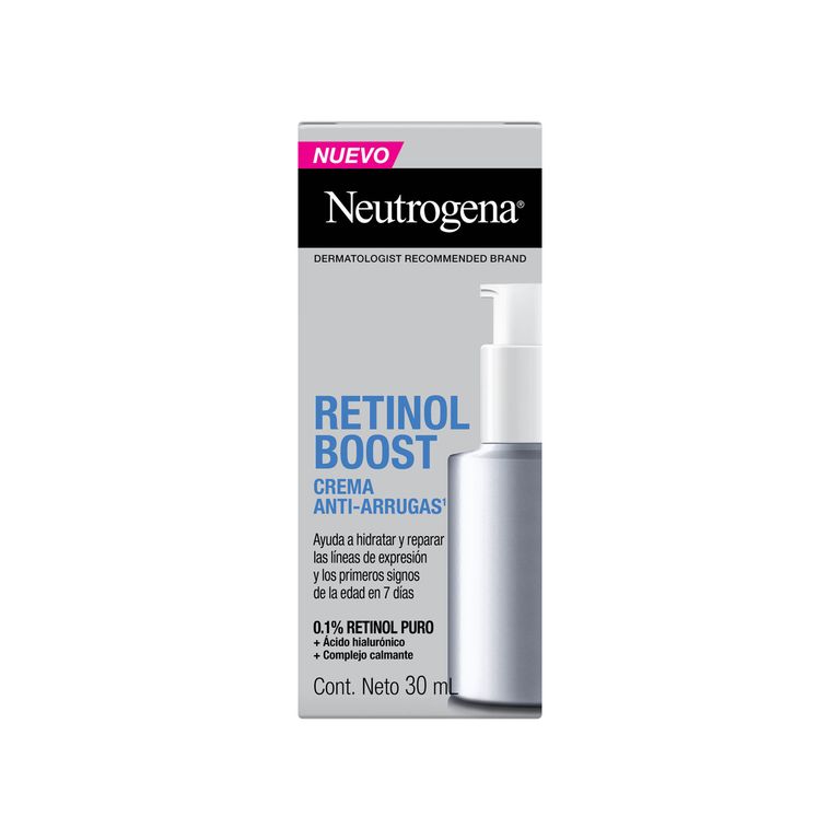 Crema Antiarrugas Retinol Boost Neutrogena Botella 30 mL