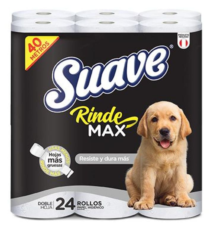 Papel Higiénico Suave Rindemax Empaque 24 Und
