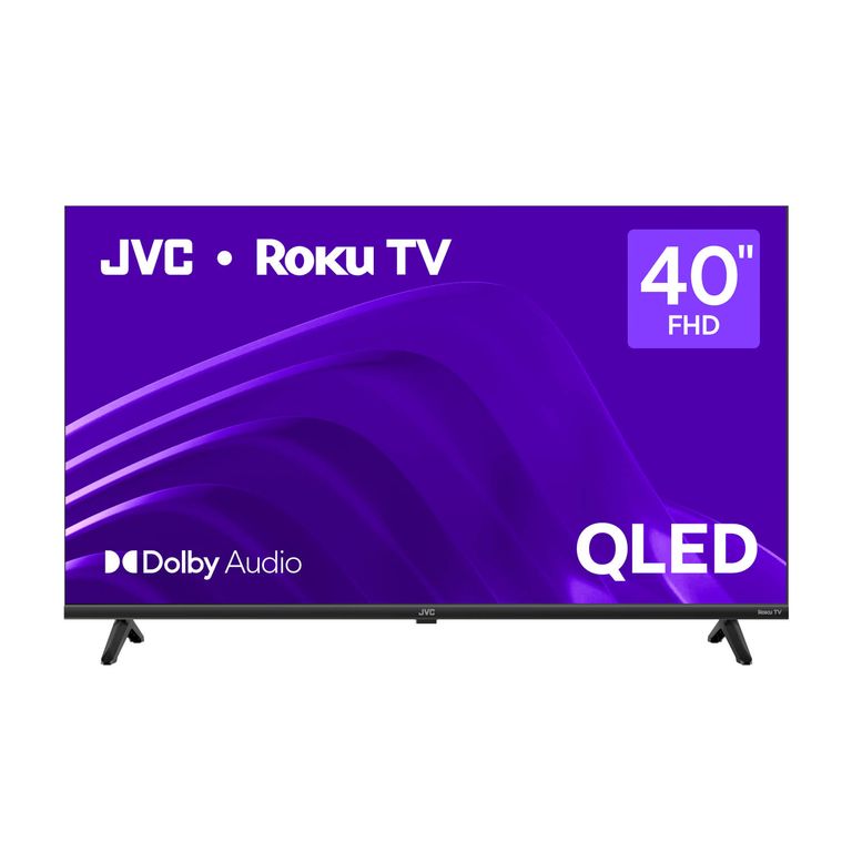 Televisor JVC 40'' QLED FHD Roku TV