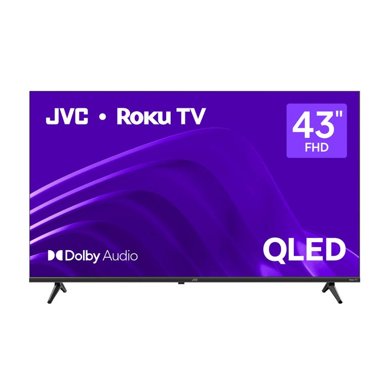 Televisor JVC 43'' QLED FHD Roku TV