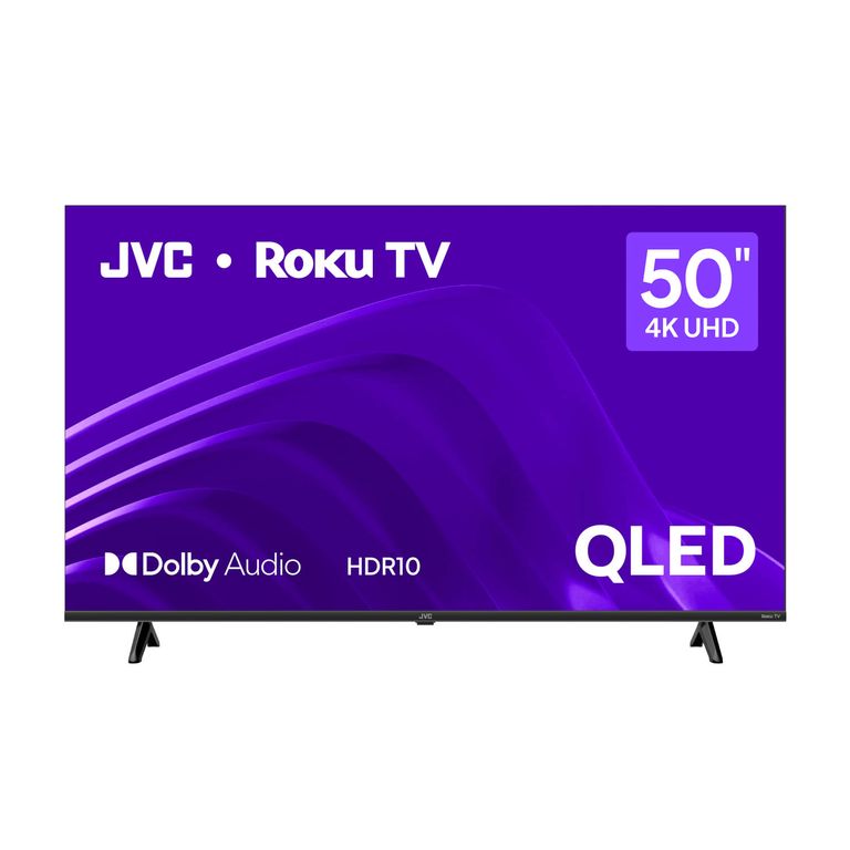 Televisor JVC 50'' QLED 4K UHD Roku TV
