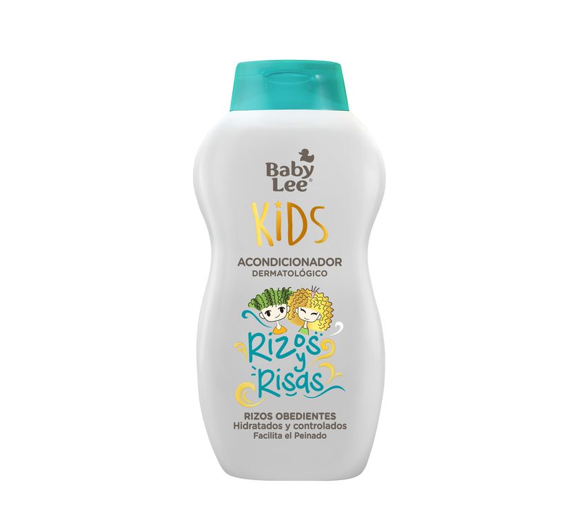 Acondicionador BabyLee Kids Rizos y Risas Botella 250 mL