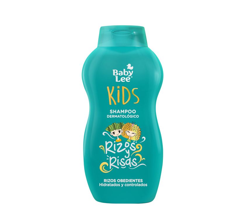 Shampoo BabyLee Kids Rizos y Risas Botella 250 mL