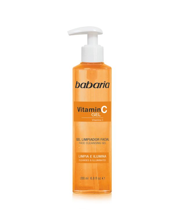 Gel Limpiador Babaria Vitamina C Botella 200 mL
