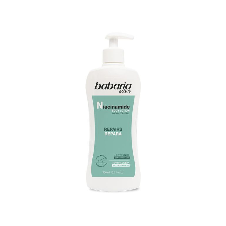 Loción Corporal Babaria Niacinamida Botella 400 mL