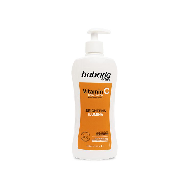 Loción Corporal Babaria Vitamina C Botella 400 mL