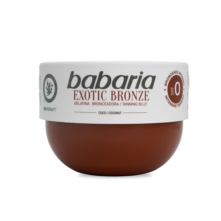 Gelatina Bronceadora Babaria Coco SPF 0 Envase 300 mL