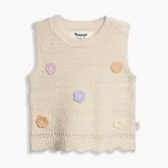 undefined - Polo Aplicación Boho Bebé Niña
