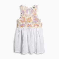 undefined - Vestido Macramé Boho Bebé Niña