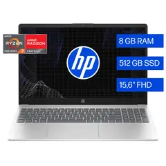 HP - Laptop HP R7 7730U 8GB 512GB