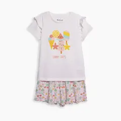 undefined - Pijama Corto Algodón Niña