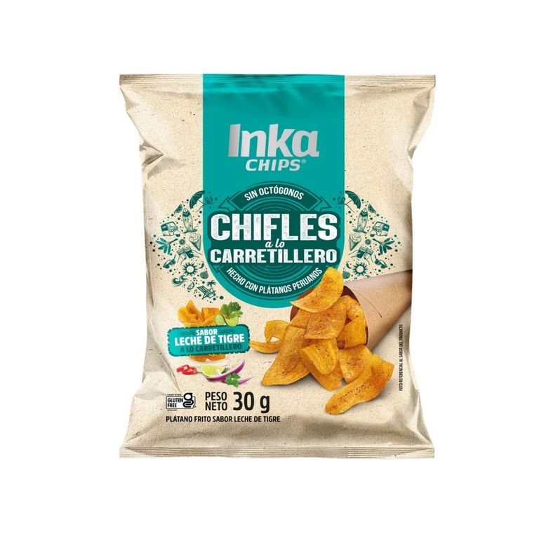 Chifles a lo Carretillero Inkachips Bolsa 30 g