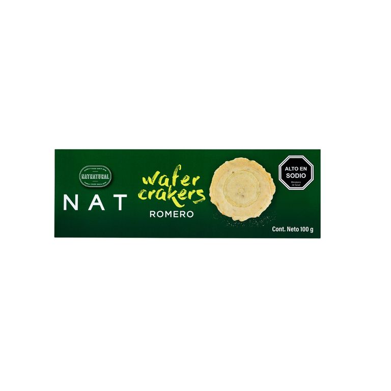 Oblea Nat Romero Wafer Crackers Caja 100 g