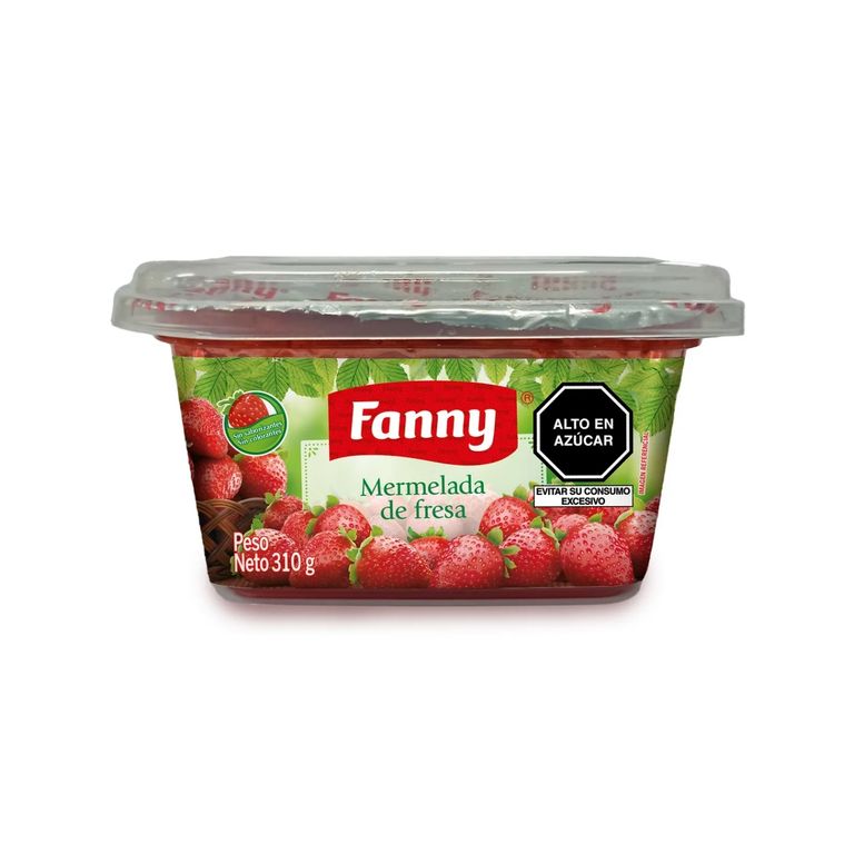 Mermelada Fresa Fanny Empaque 310 g
