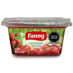 FANNY - Mermelada Fresa Fanny Empaque 310 g