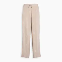 undefined - Pantalón Suelto Bordado Mujer