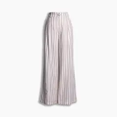 undefined - Pantalón Lino Botón Mujer