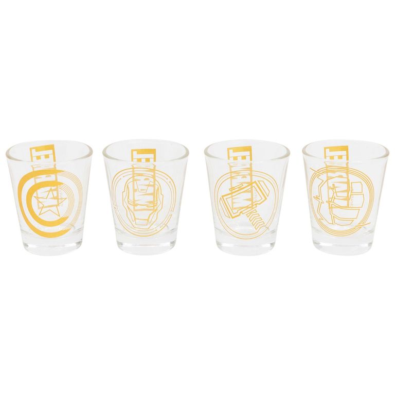 Set Vasos de Cristal con Snap de 50 Stor 4 Piezas