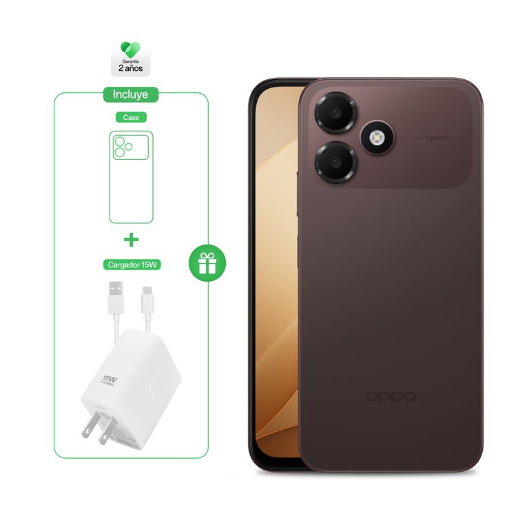Smartphone Oppo A6C 4+128Gb Café