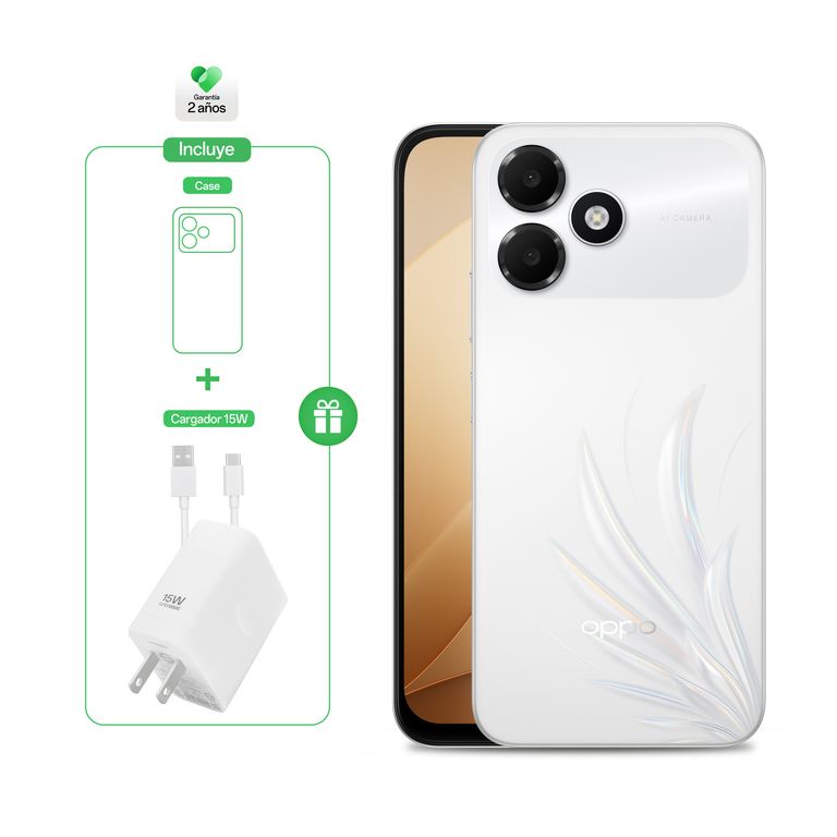 Smartphone Oppo A6C 4+128Gb Blanco