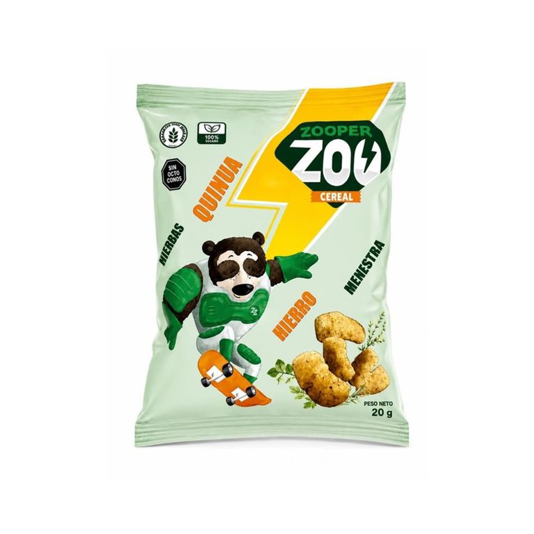 Cereal Menestras Zooperzoo Snack Bolsa 20 g