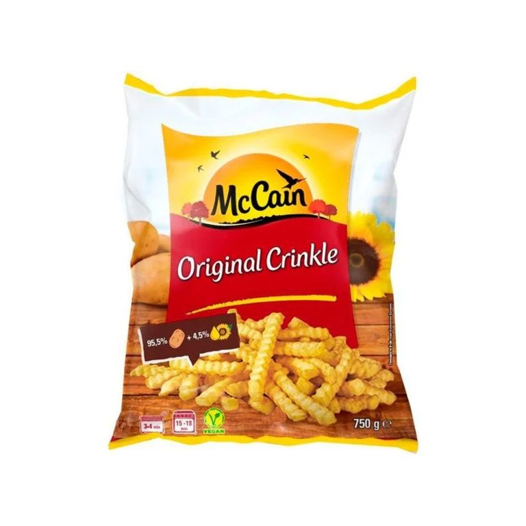 Papa Ondulada McCain Original Crinkle Bolsa 750 g