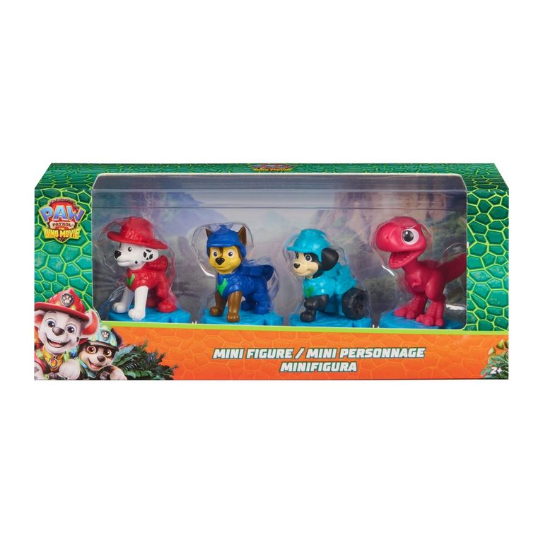 Pack x4 Figuras Película Paw Patrol