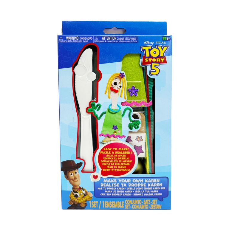 Toy Story 5 Set Crea tu Karen