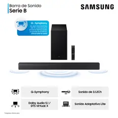 SAMSUNG - Soundbar con Subwoofer Hw B650F