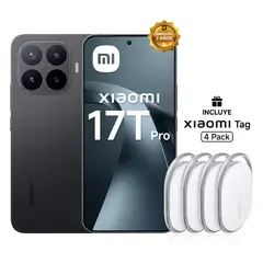 XIAOMI - Smartphone Xiaomi 17T Pro 12+512Gb Blk+ Tag 4 Pack