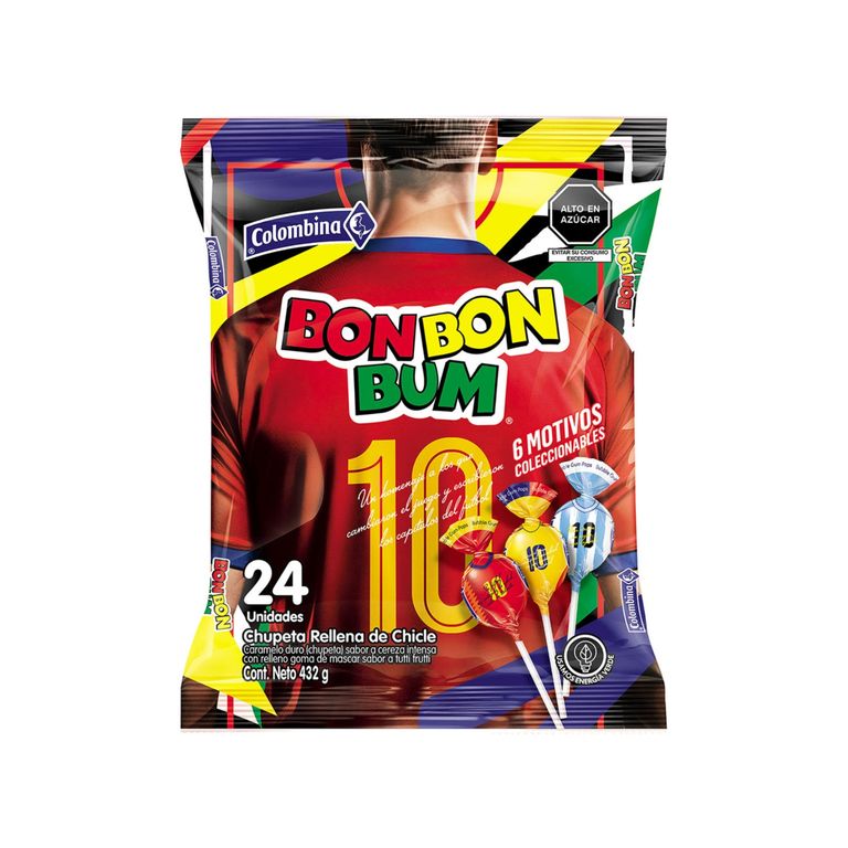 Chupete Bon Bon Bum Bolsa 24 Und