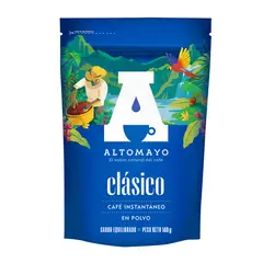 ALTOMAYO - Café Instantáneo Altomayo Clásico Doypack 140 g