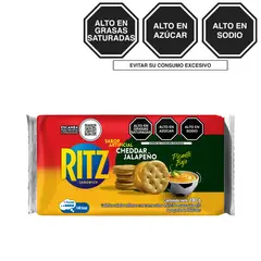 RITZ - Galleta Ritz Queso Jalapeño Empaque 6 Und