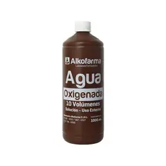 ALKOFARMA - Agua Oxigenada Alkofarma 10 Volúmenes Botella 1 L
