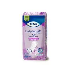 TENA - Protector Tena Lady Discreet Flex Empaque 30 Und