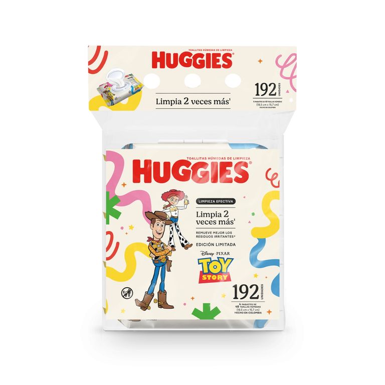 Toallas Húmedas Toy Story Huggies Empaque 192 Und