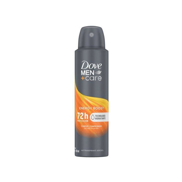 Antitranspirante en Spray Dove Men Energy Boost Envase 150 mL