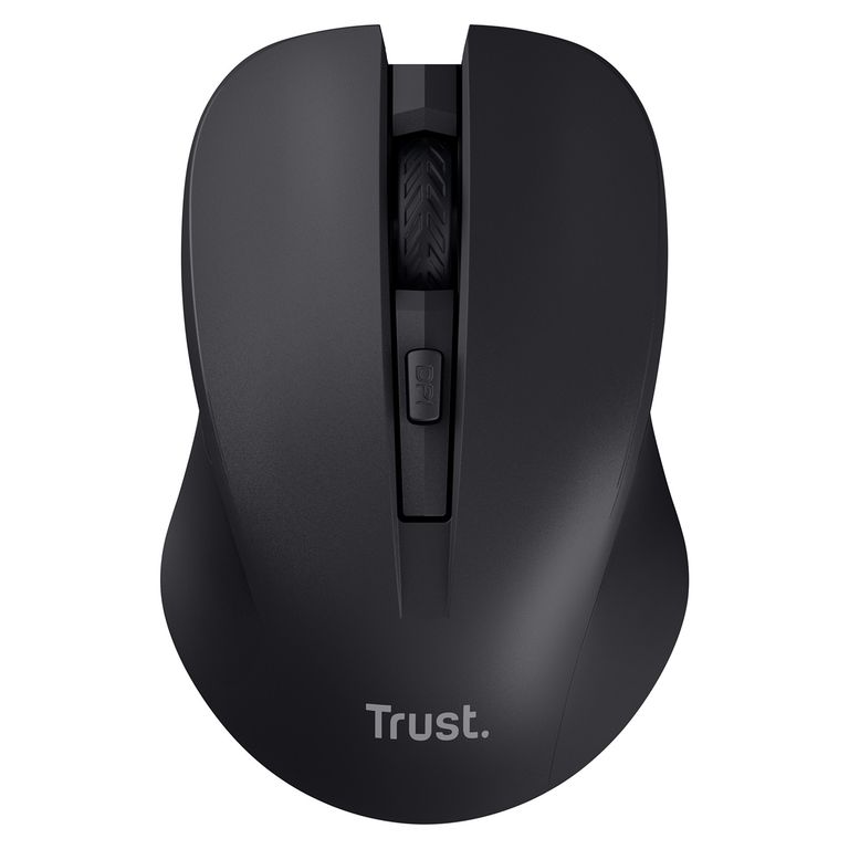 Mouse Inalámbrico Silencioso Trust Mydo Eco Negro