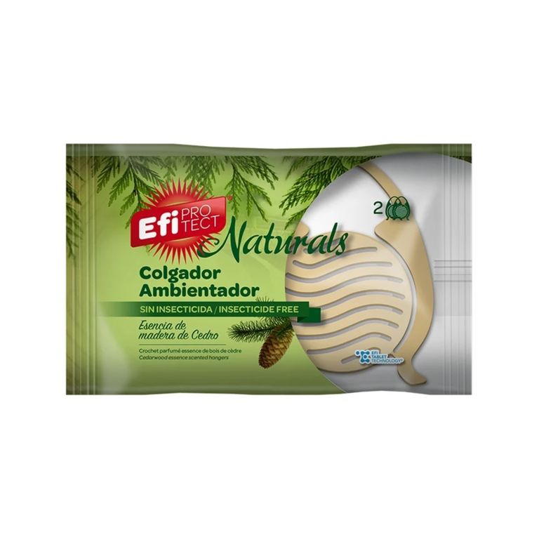 Colgador Ambientador EFI Protect Cedro Empaque 40.1 g