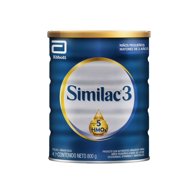 Fórmula Infantil Similac 3 Codex Lata 800 g