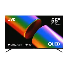 JVC - Televisor JVC 55'' QLED 4K UHD Google TV