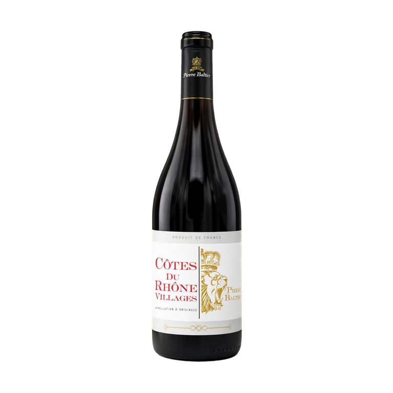 Vino Tinto Pierre Baltier Côtes du Rhône Villages Botella 750 mL