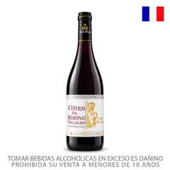 PIERRE BALTIER - Vino Tinto Pierre Baltier Côtes du Rhône Botella 750 mL